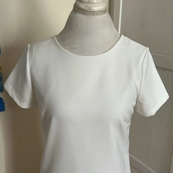 Lulus Ivory Shift and Shout Dress - Size S - Picture 2 of 9